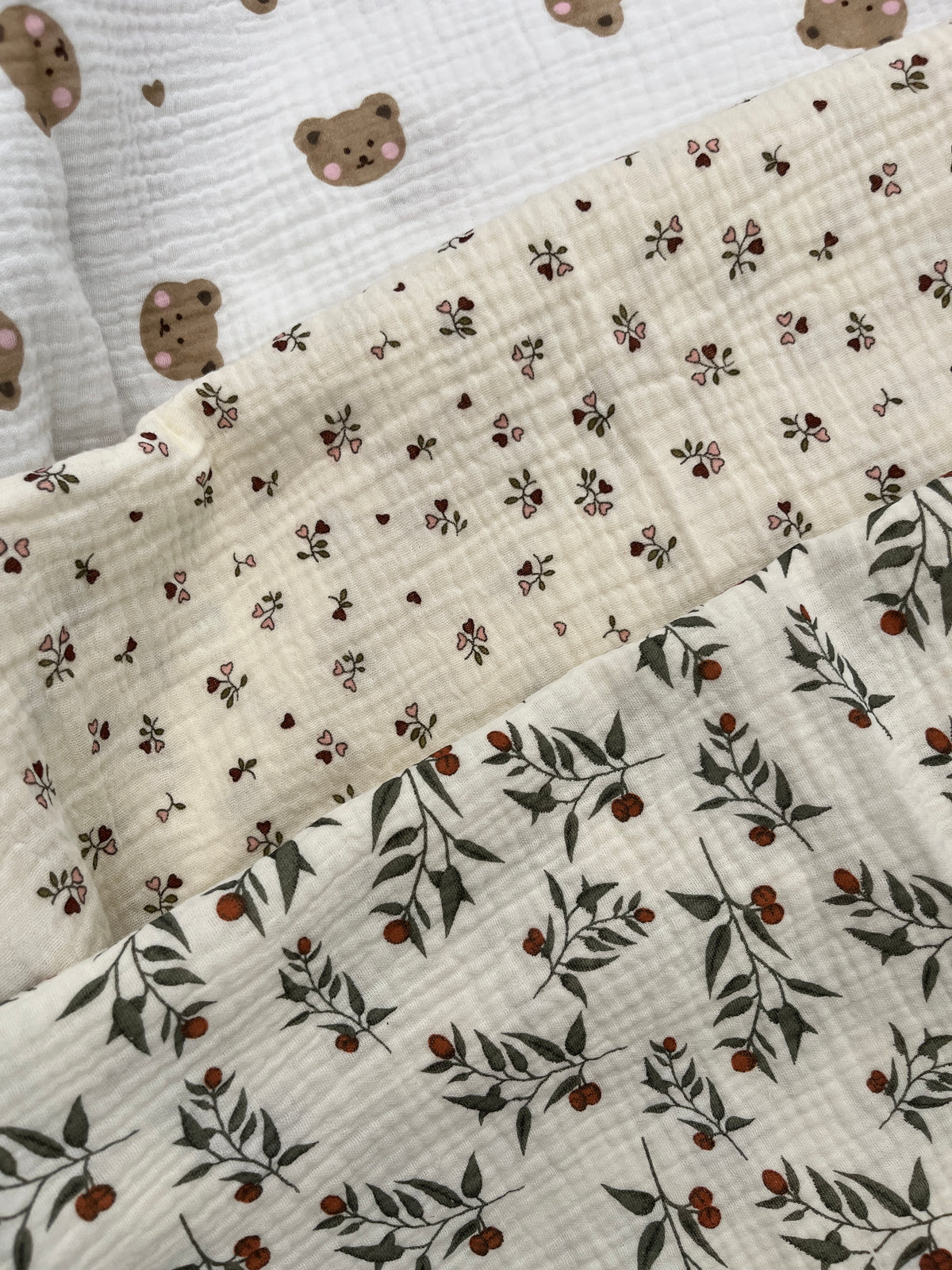 Muslin receiving blanket- 100% cotton baby blanket
