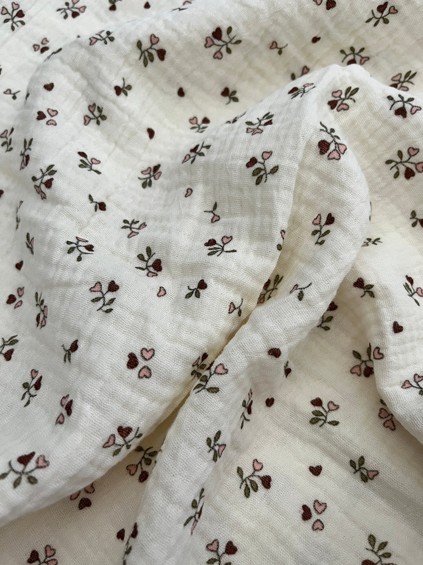 Muslin receiving blanket- 100% cotton baby blanket