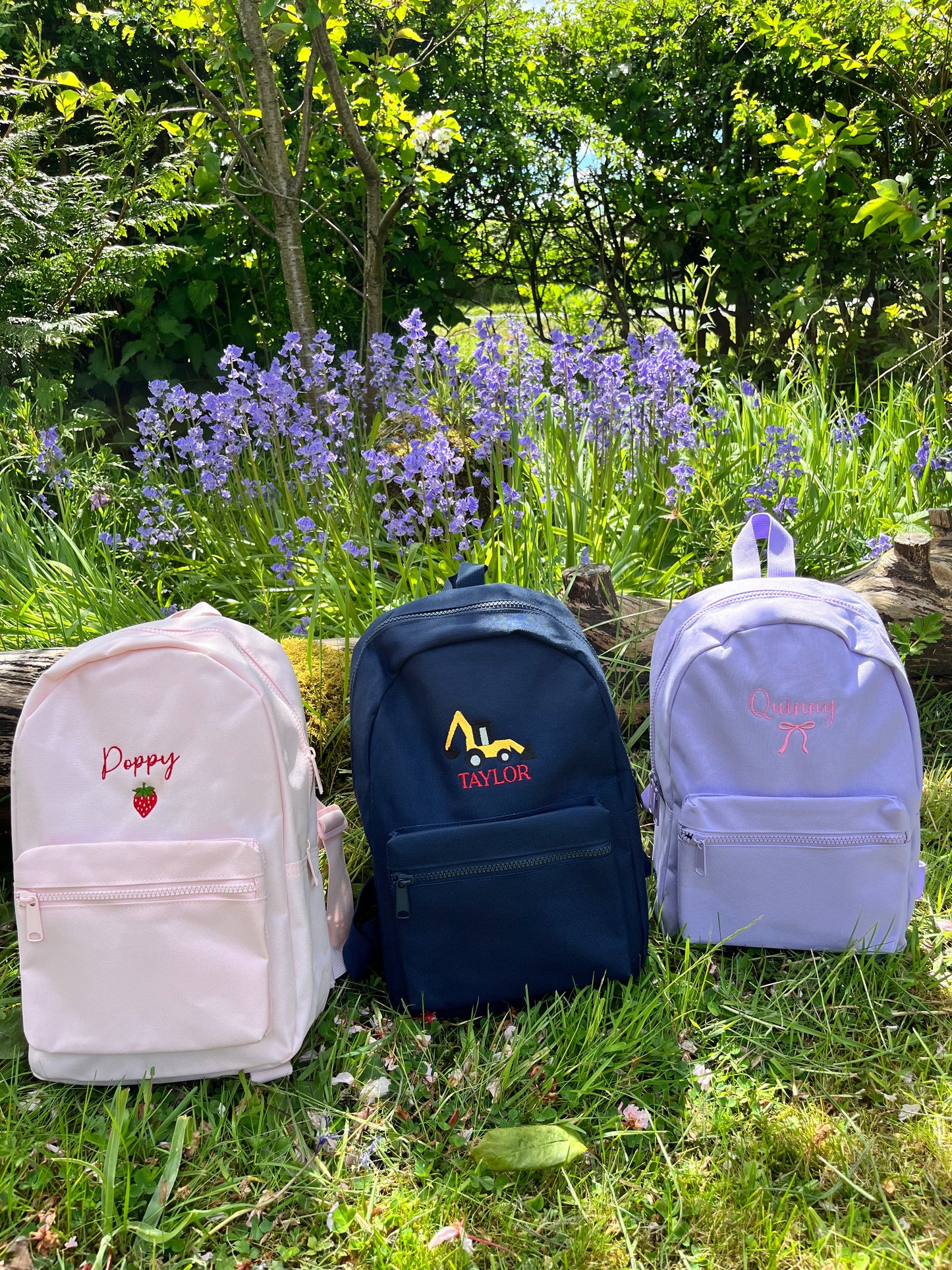 Personalised Mini Backpack- Embroidered