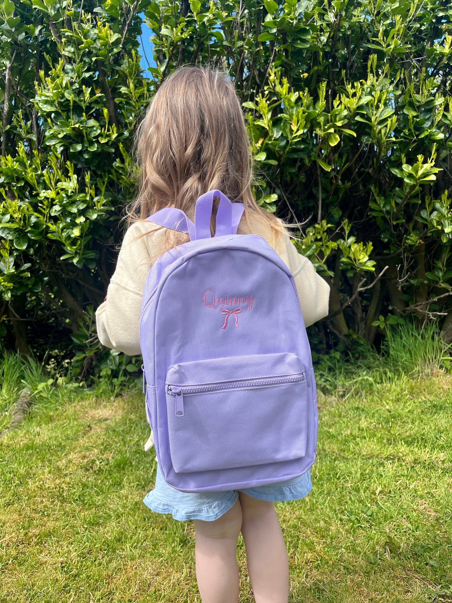 Personalised Mini Backpack- Embroidered
