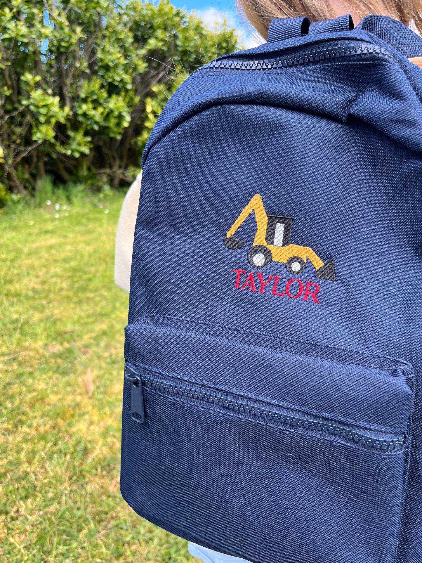 Personalised Mini Backpack- Embroidered