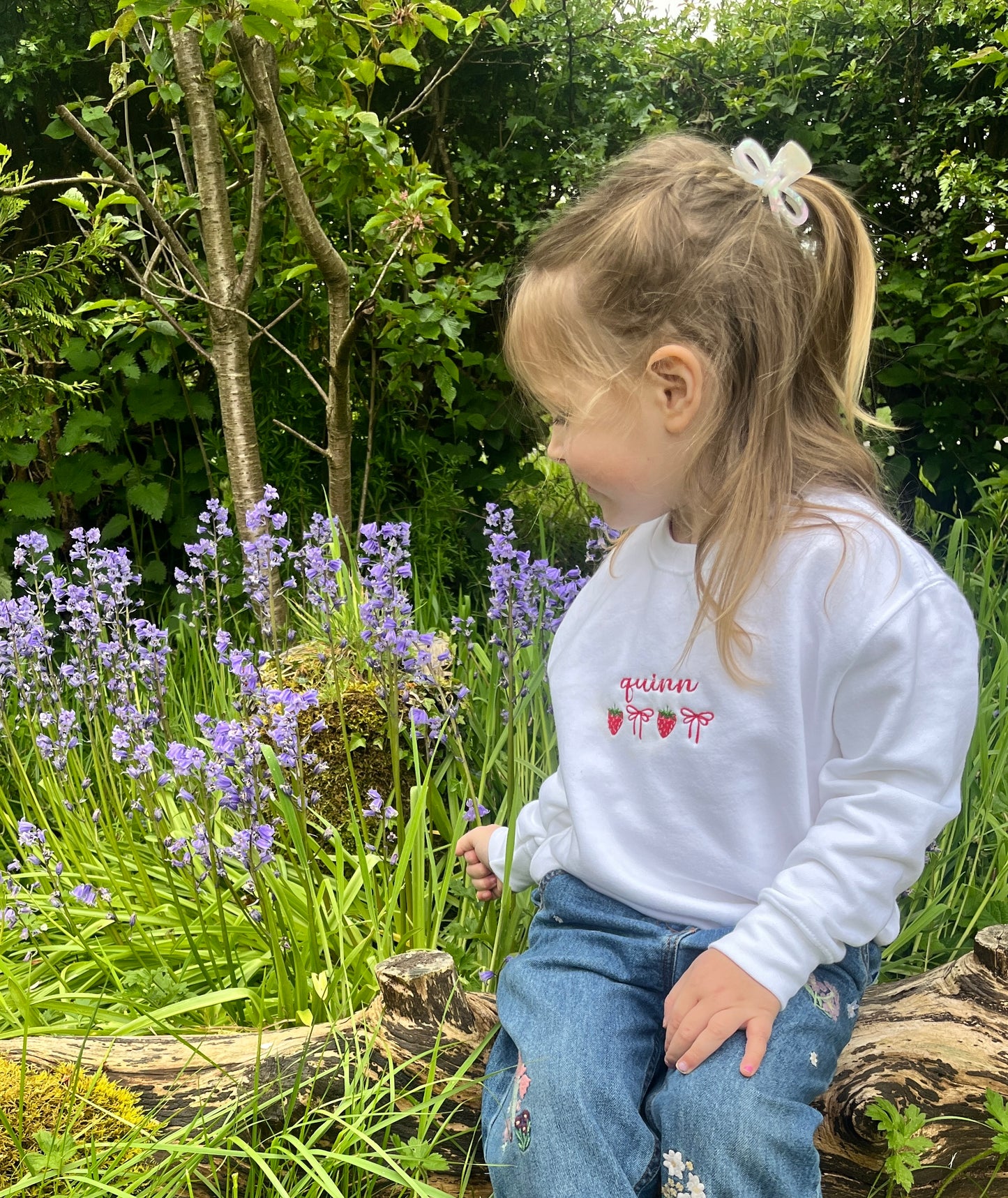 Personalised children’s sweatshirt