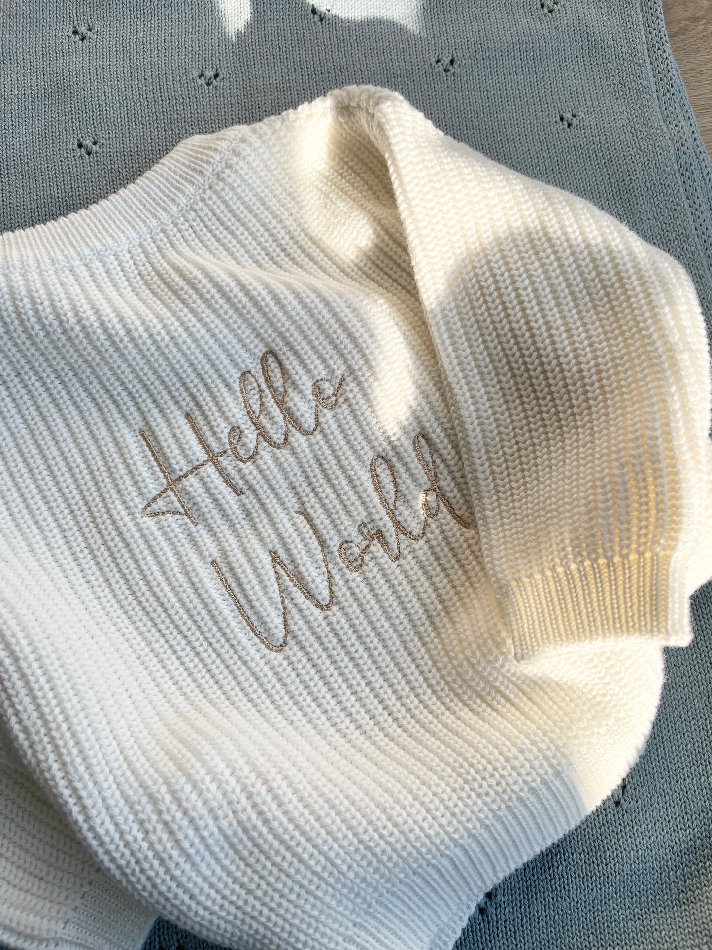 Personalised Knit Jumper